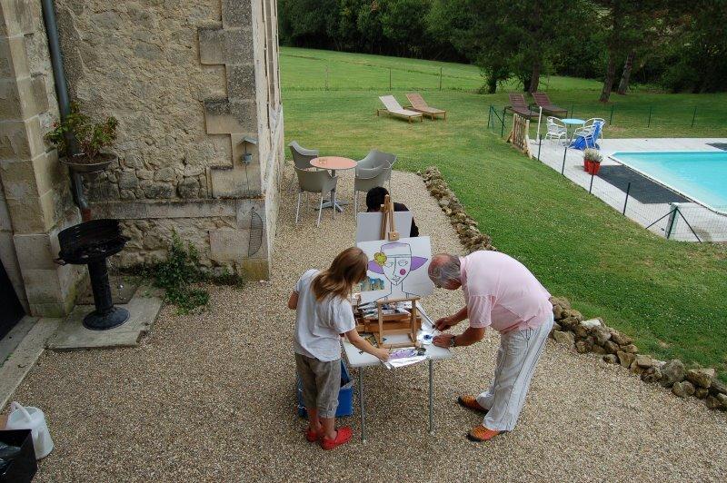 Bed and Breakfast La Vieille Ecole Bourgougnague Экстерьер фото